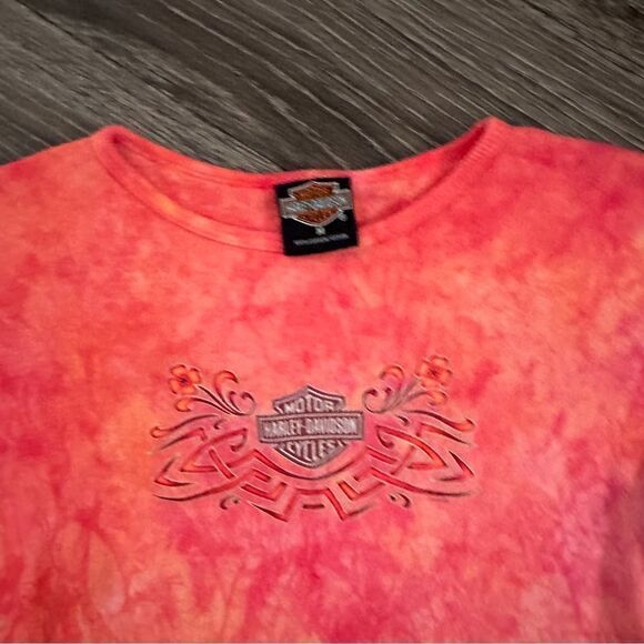 Harley Davidson Long sleeve Tie Dye - Picture 4 of 7